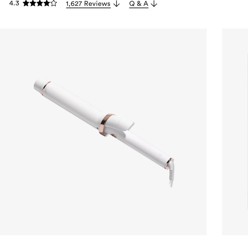 SinglePass Curl X Ceramic Extra-Long Barrel Curling Iron